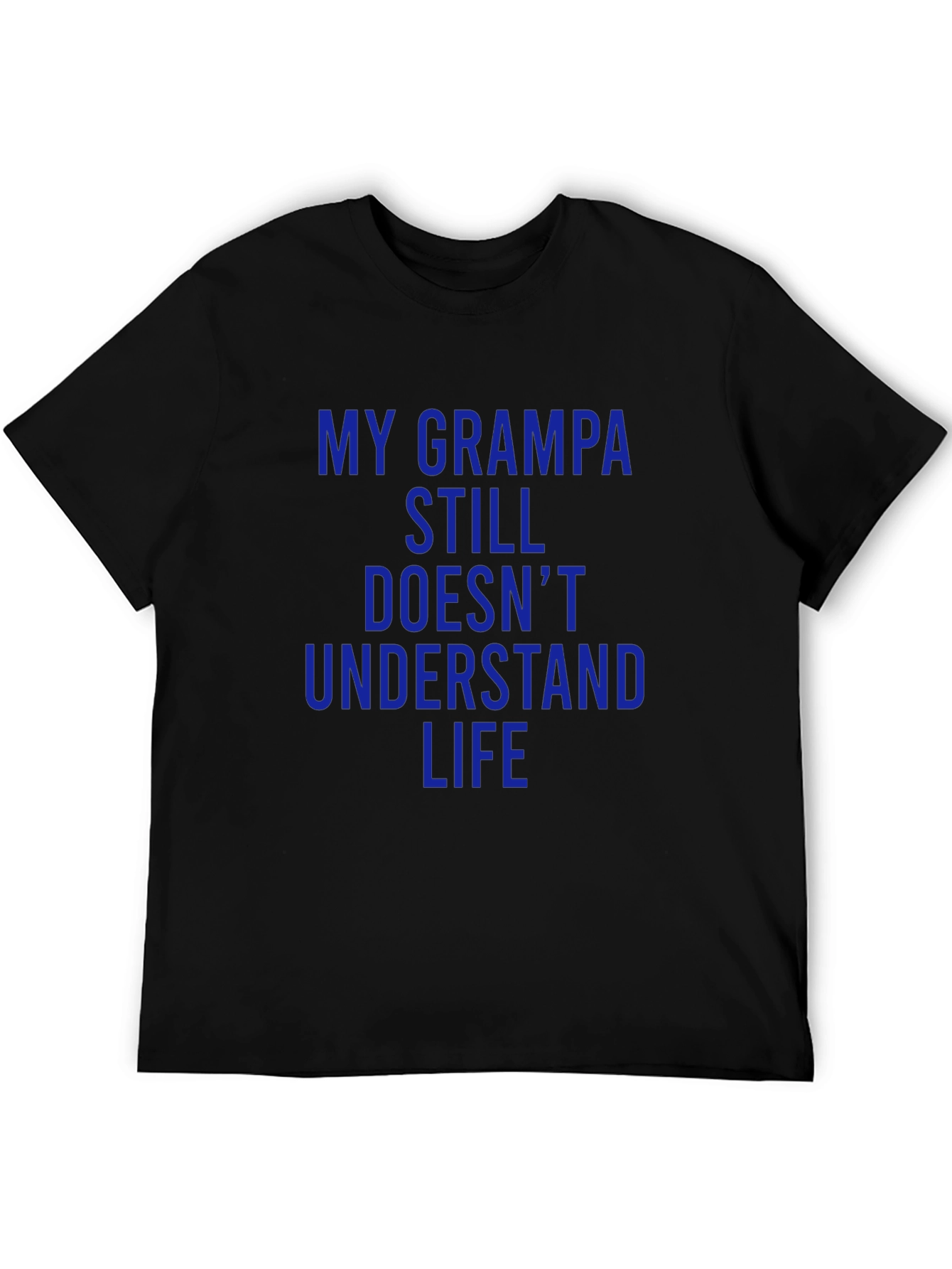 Black My Grampa T-Shirt - Funny Novelty Tee view 5