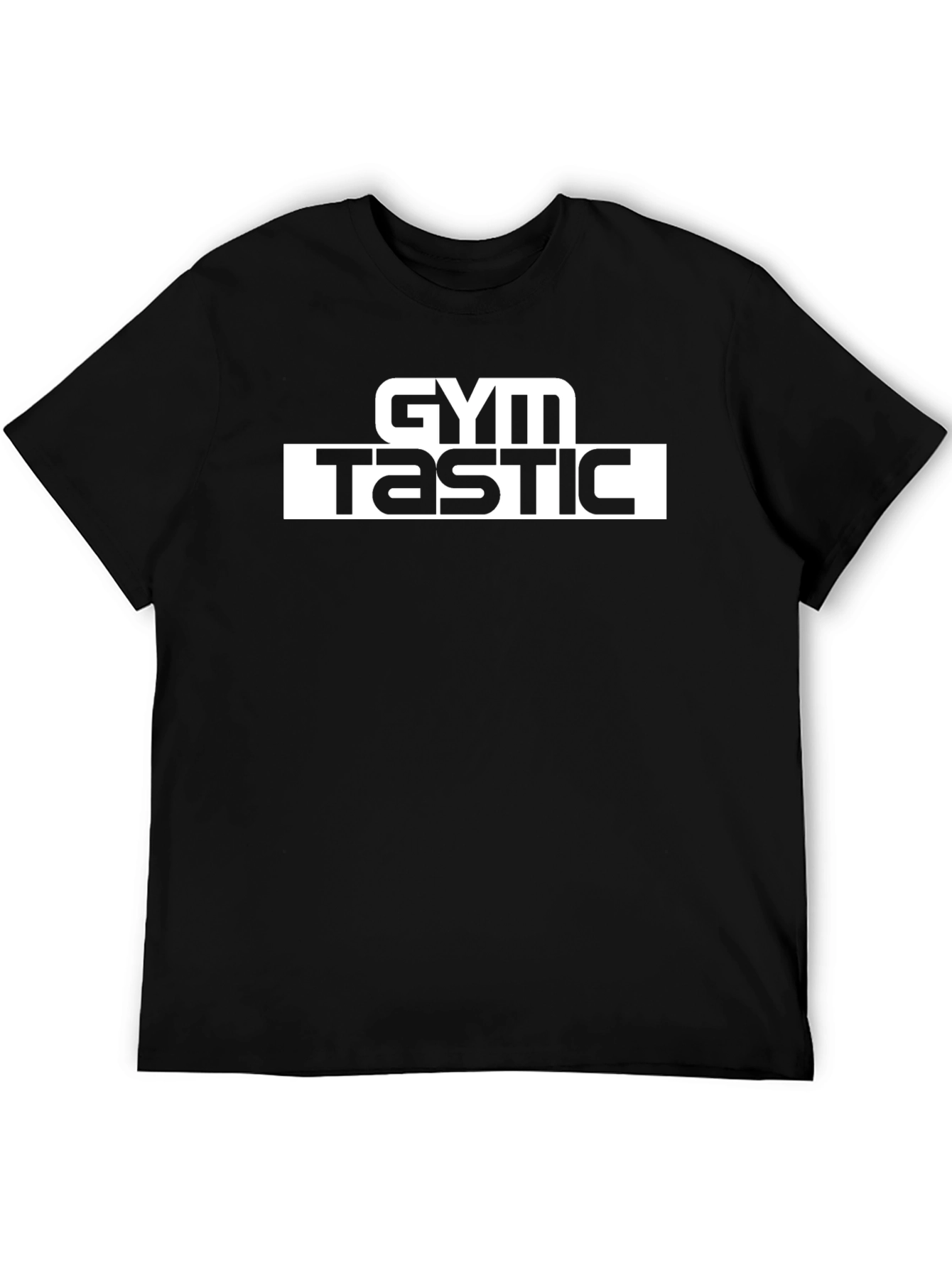Black Gymtastic Graphic Tee - Black view 5