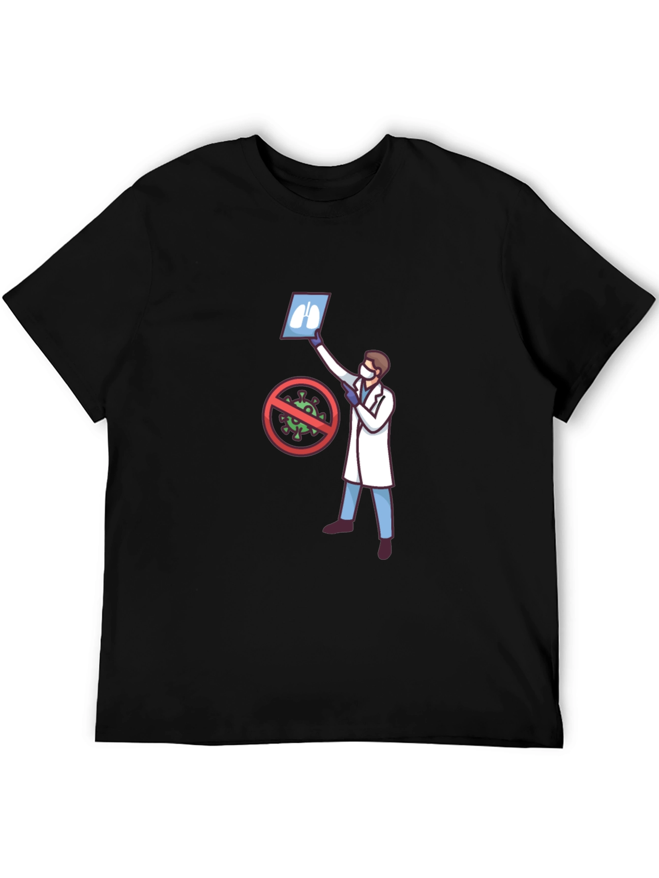Doctor Graphic T-Shirt - Protect Lungs - 5