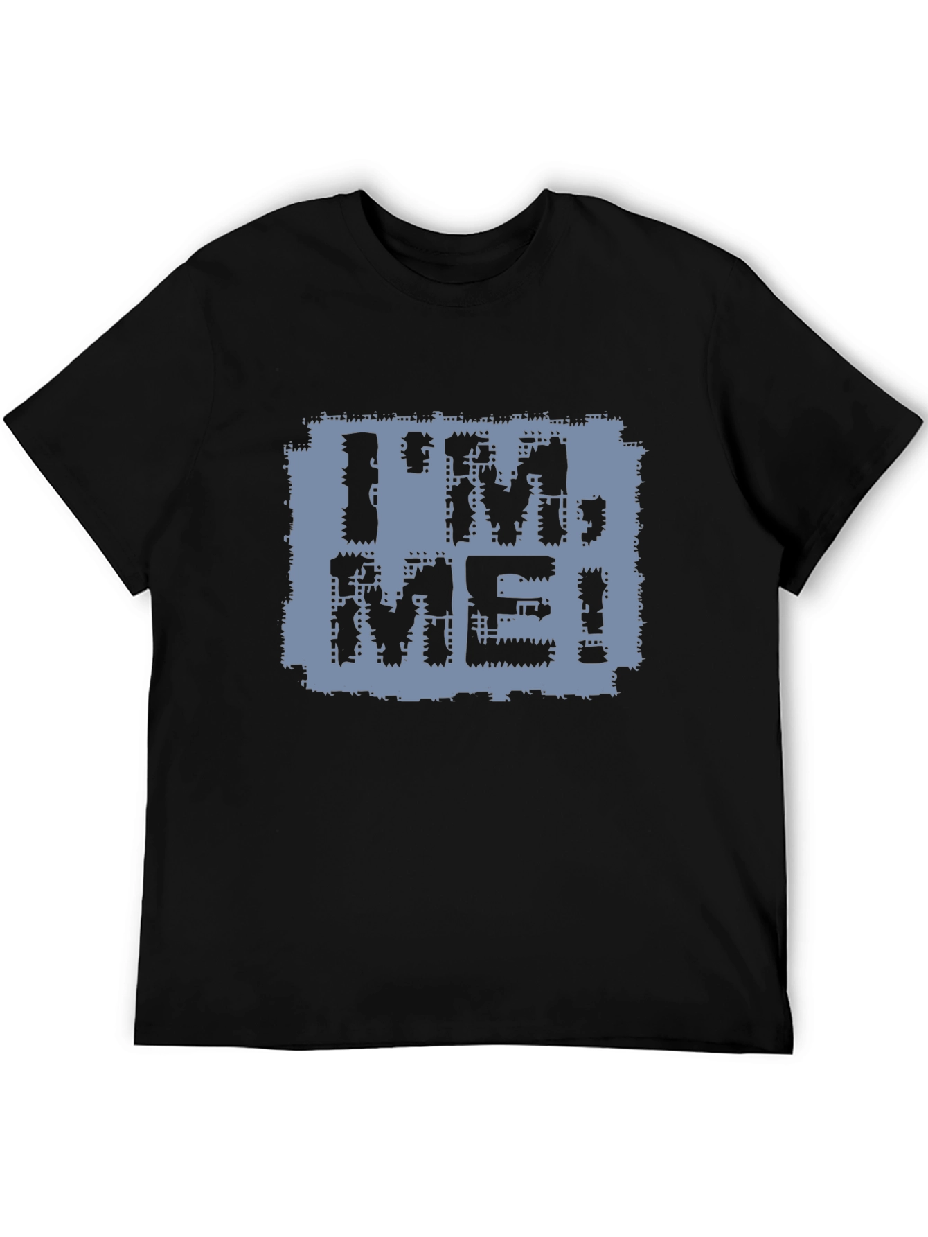 Black I'M ME! Graphic Black T-Shirt view 5