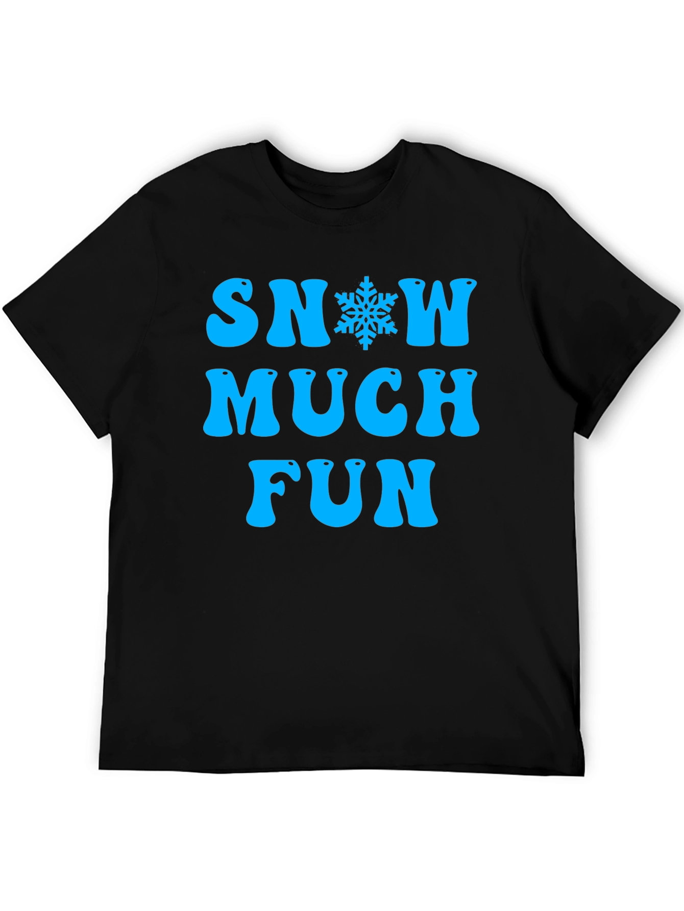 Black Snow Much Fun Graphic Tee view 5