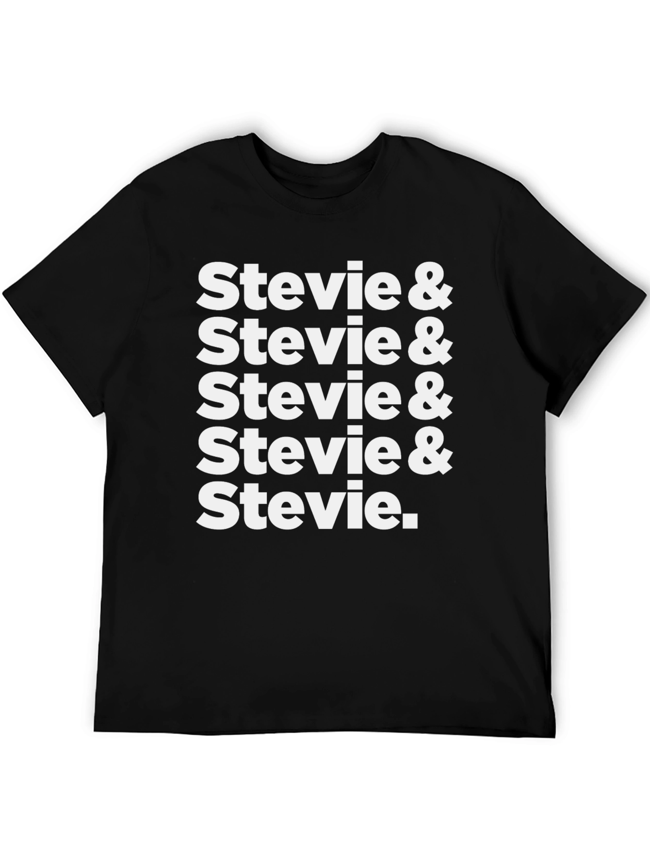Black Stevie & Graphic Black Tee view 5