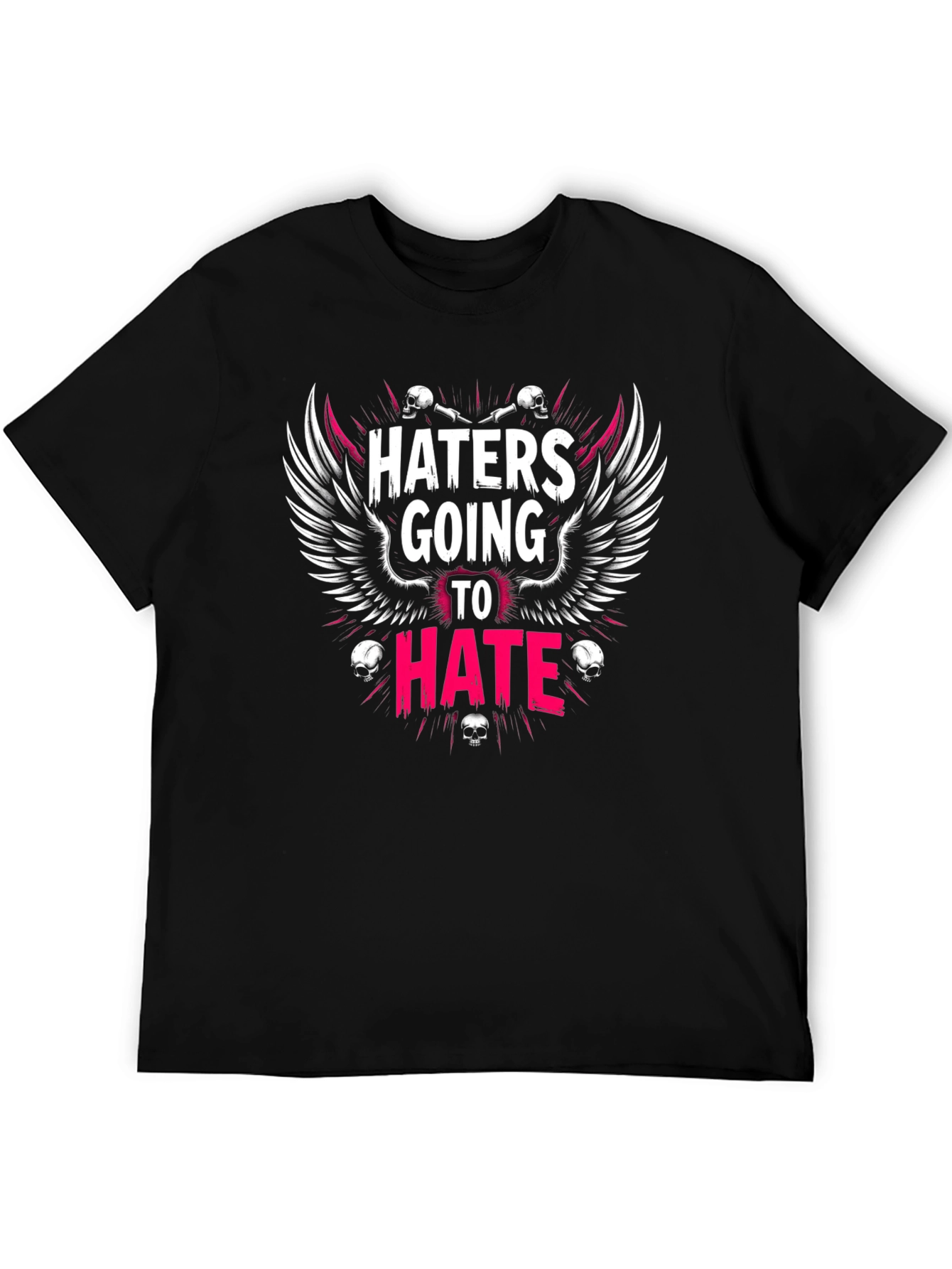 Black Haters Going to Hate Graphic T-Shirt view 5