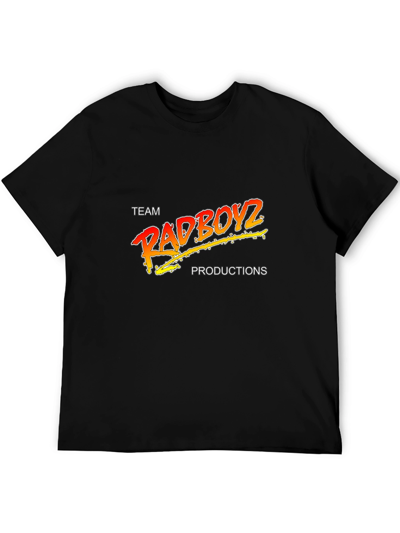 Black Team Radboyz Productions Black T-Shirt view 5