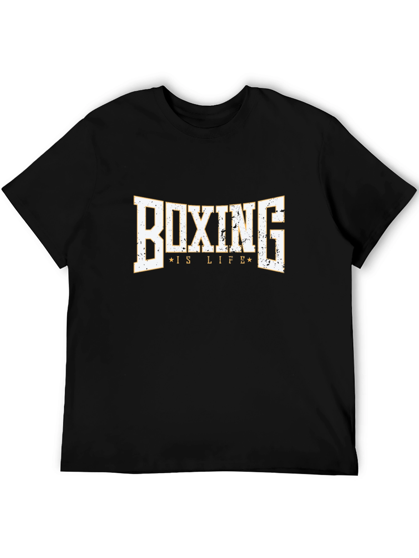 Black Boxing is Life Graphic T-Shirt view 5