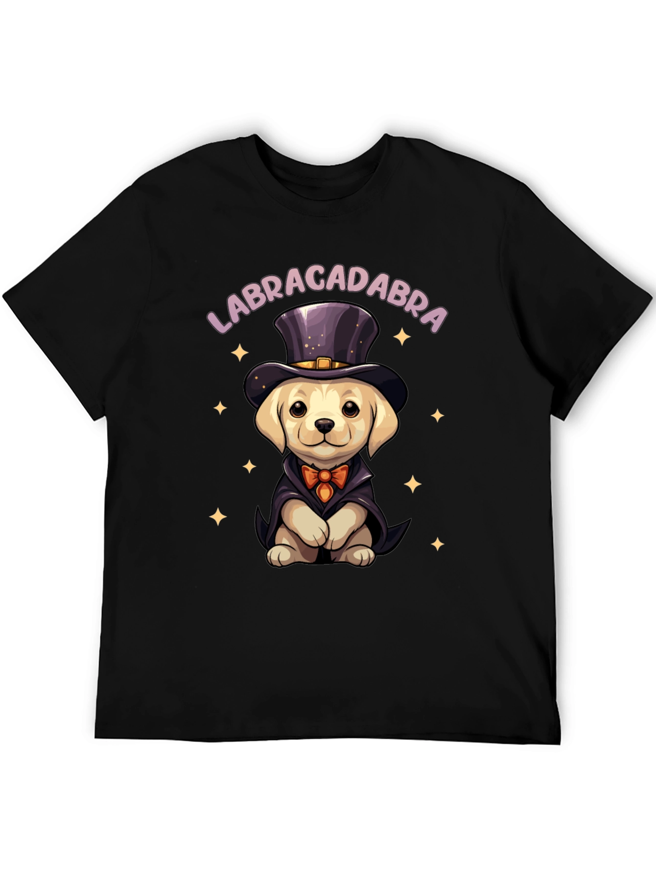 Black Labracadabra Dog T-Shirt view 5