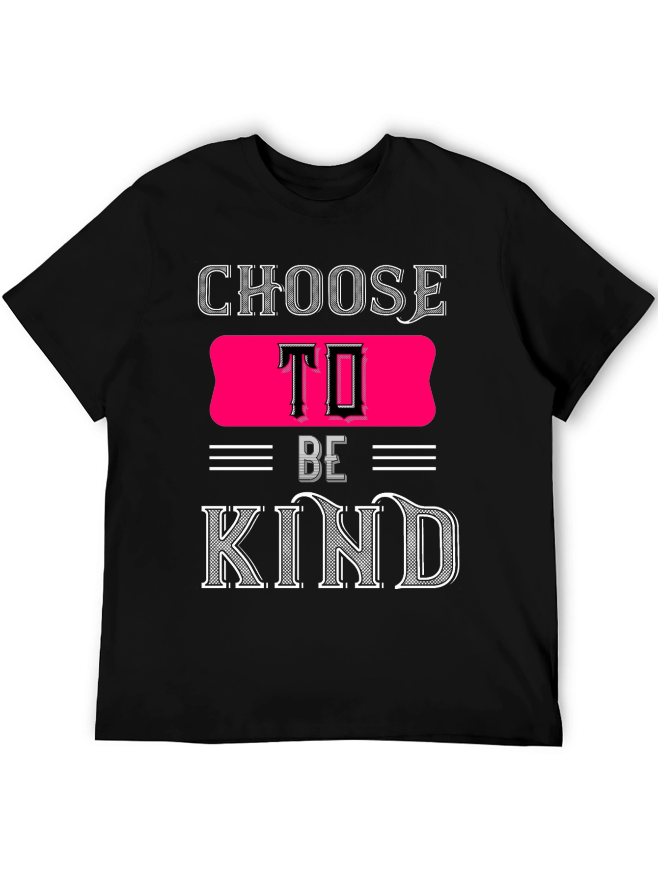 Black Choose to Be Kind Graphic T-Shirt view 5