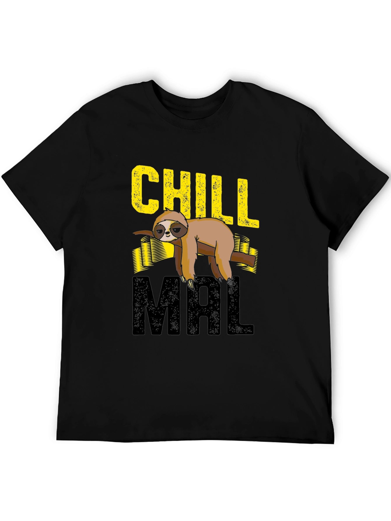 Chill Mal Sloth Graphic T-Shirt - 5