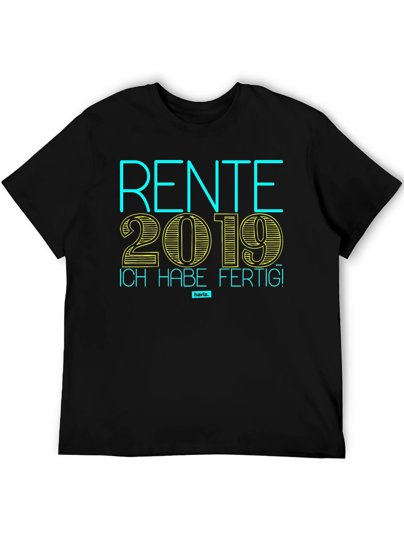 Rente 2019 T-Shirt - Retirement Humor Tee - 5