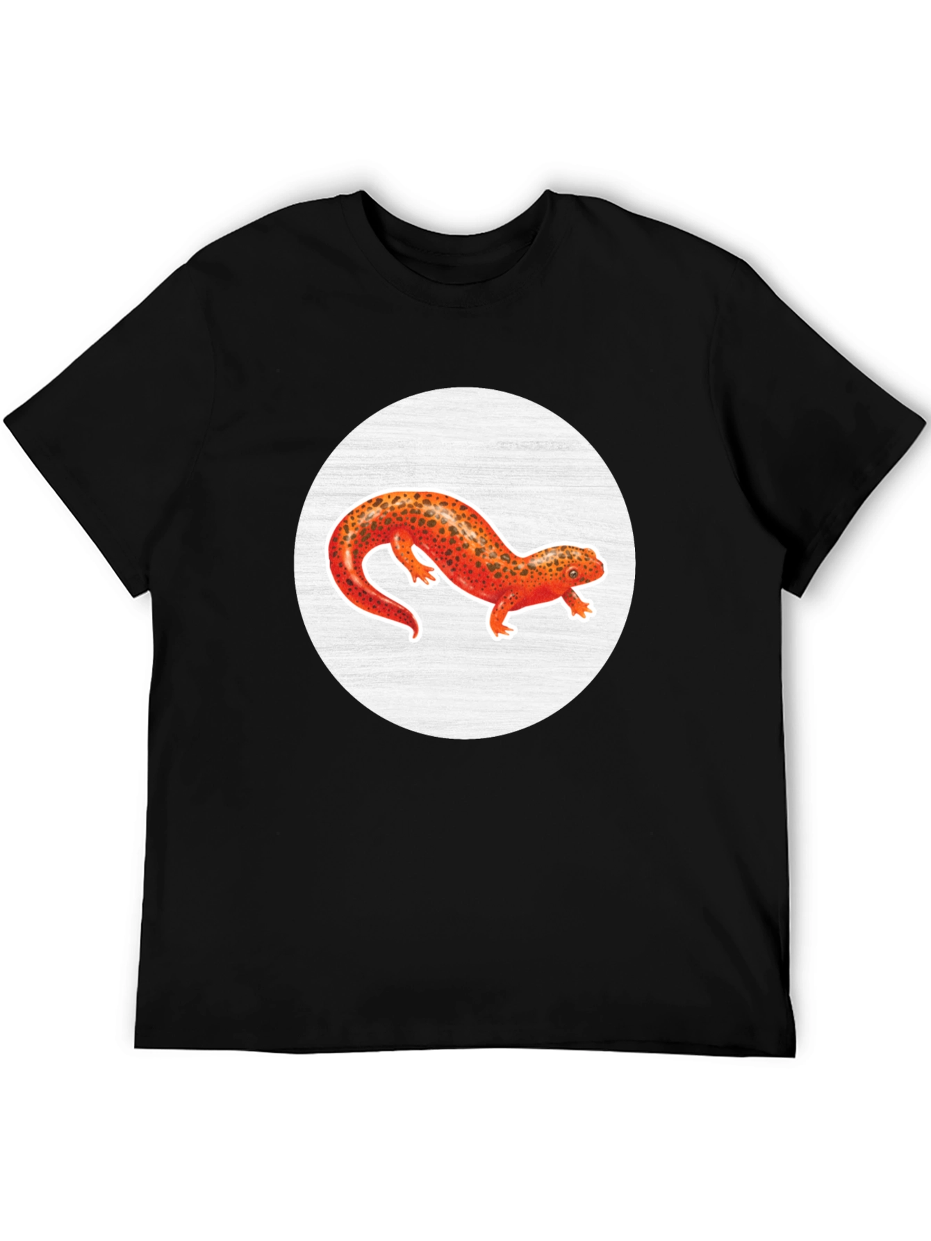 Black Salamander Graphic T-Shirt - Unique Design view 5