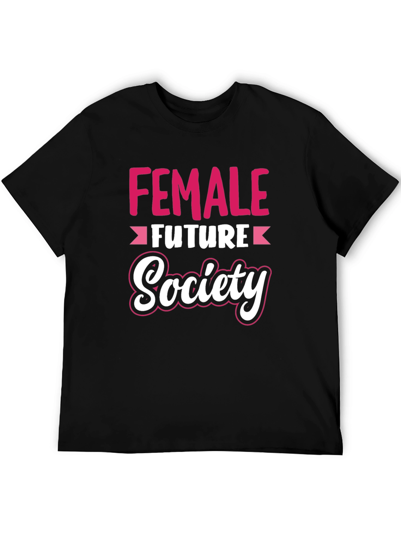 Black Female Future Society Graphic Tee view 5
