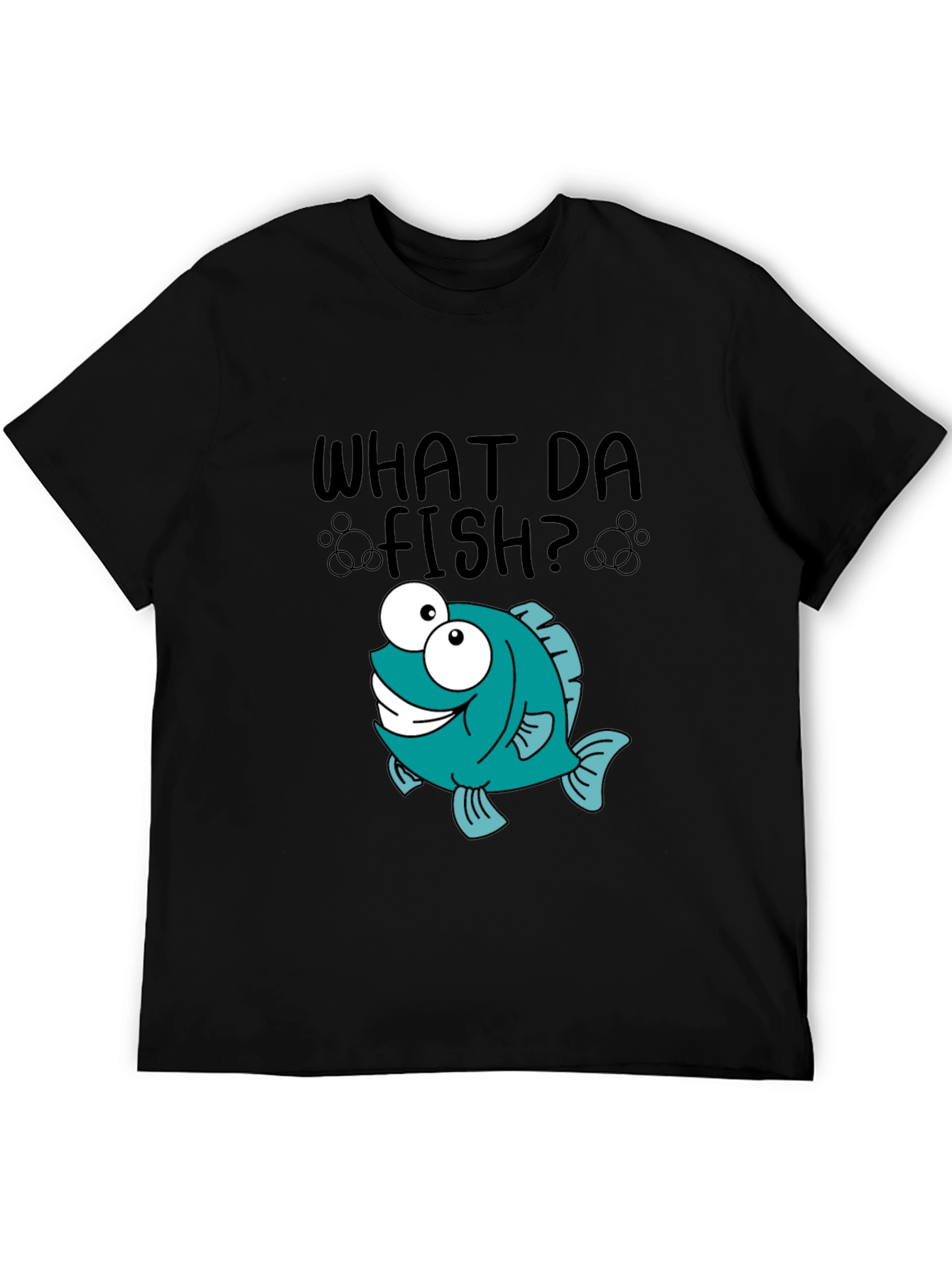 What Da Fish T-Shirt - Cartoon Fish Graphic Tee - 5
