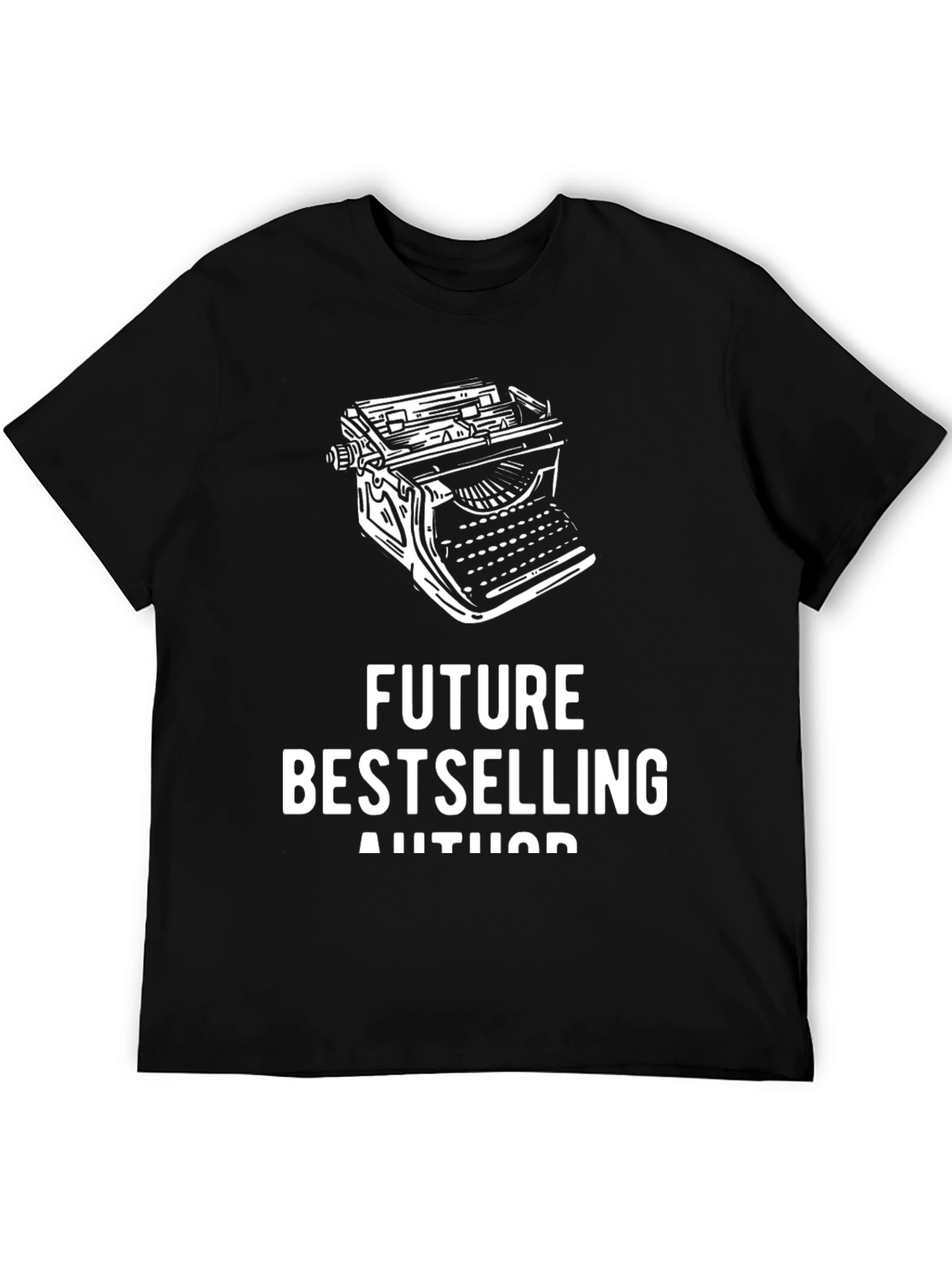 Black Future Bestselling Author T-Shirt - Writer Gift view 5