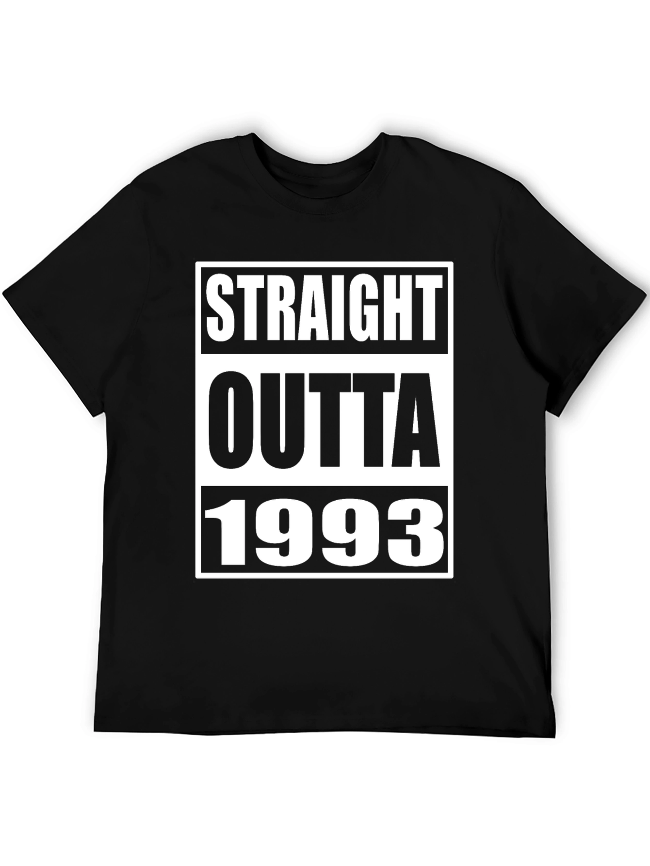 Black Straight Outta 1993 Graphic Tee view 5