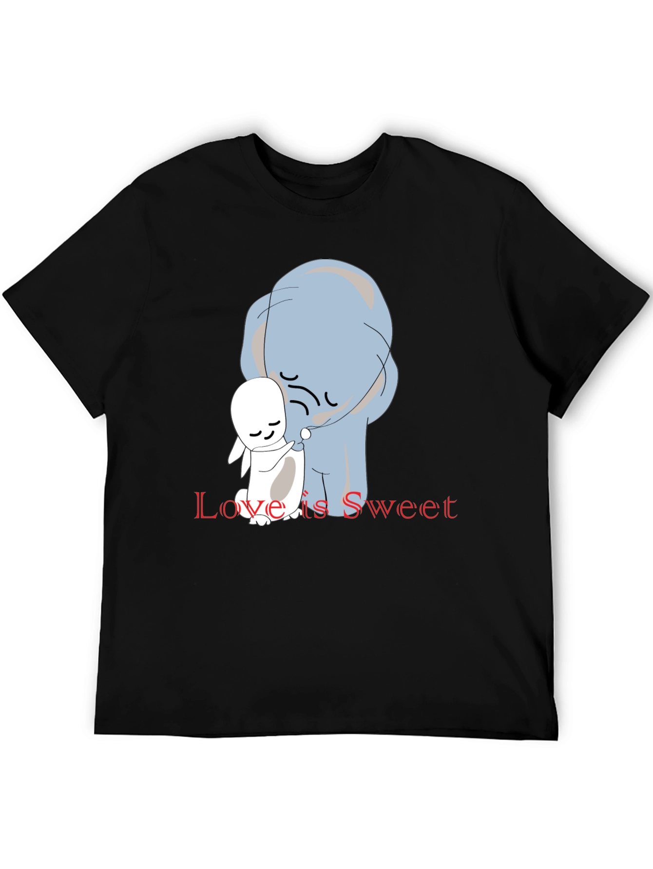 Black Love is Sweet Graphic Tee - Soft Cotton Comfort view 5