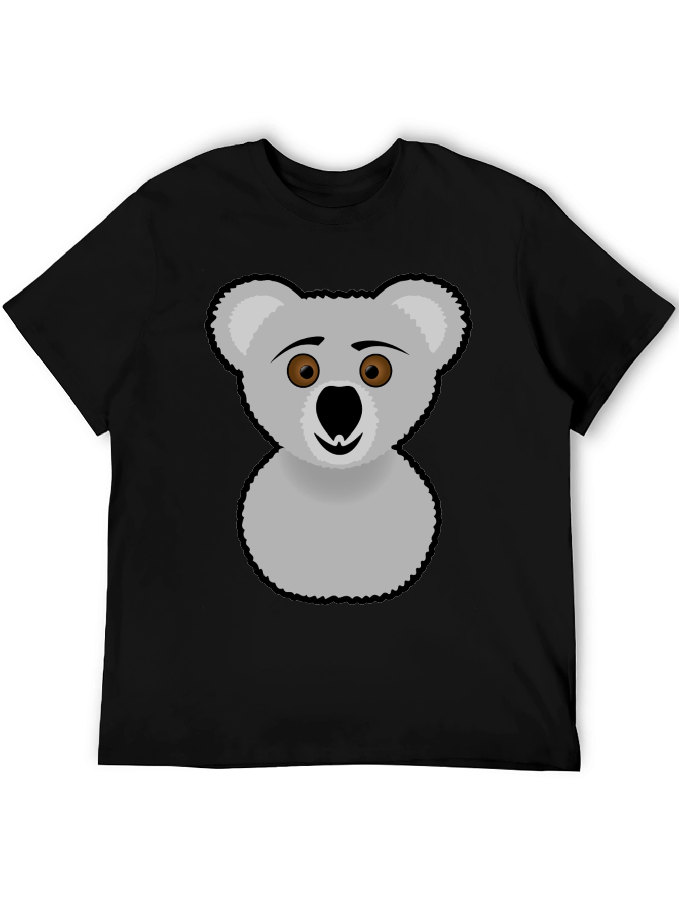 Black Koala Graphic Tee - Soft & Stylish view 5