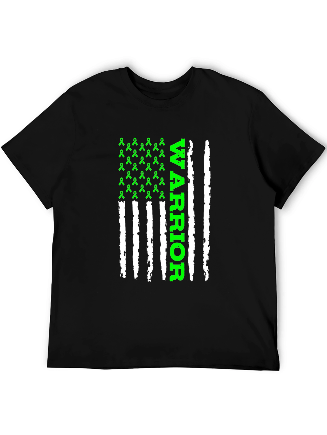 Black Warrior Awareness Ribbon T-Shirt view 5
