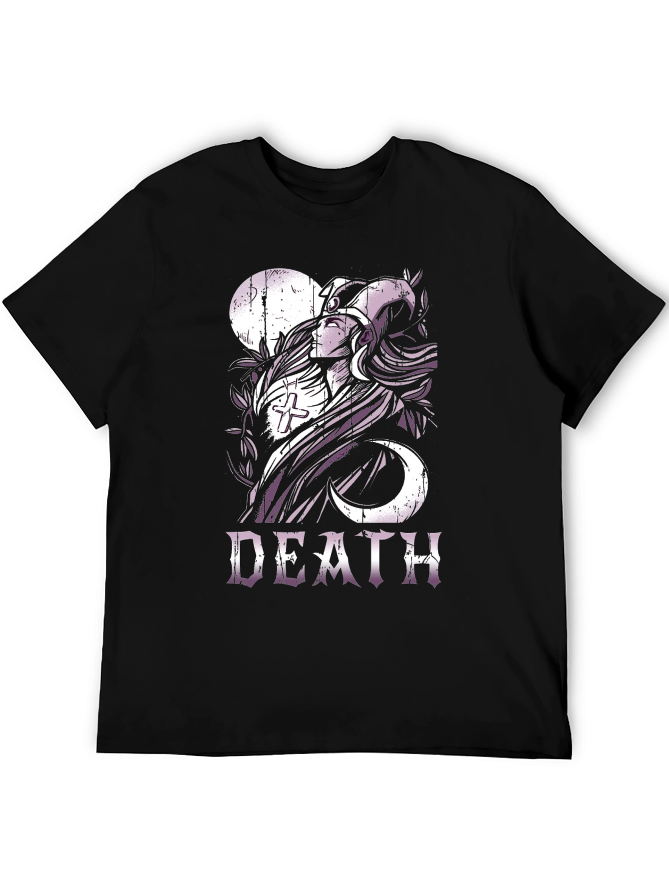 Black Death T-Shirt - Gothic Graphic Tee view 5