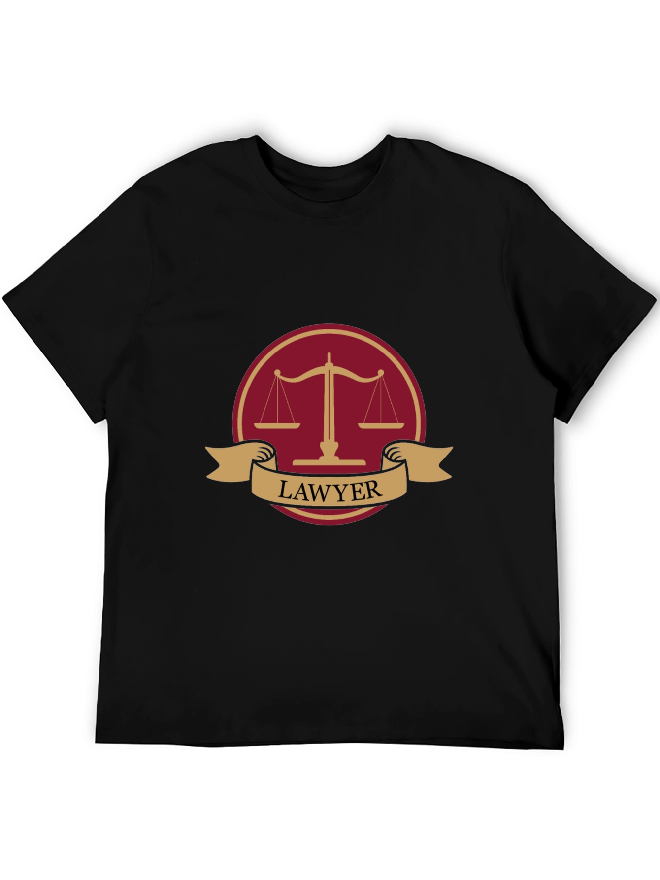 Lawyer Scales of Justice T-Shirt - Attorney Gift - 5