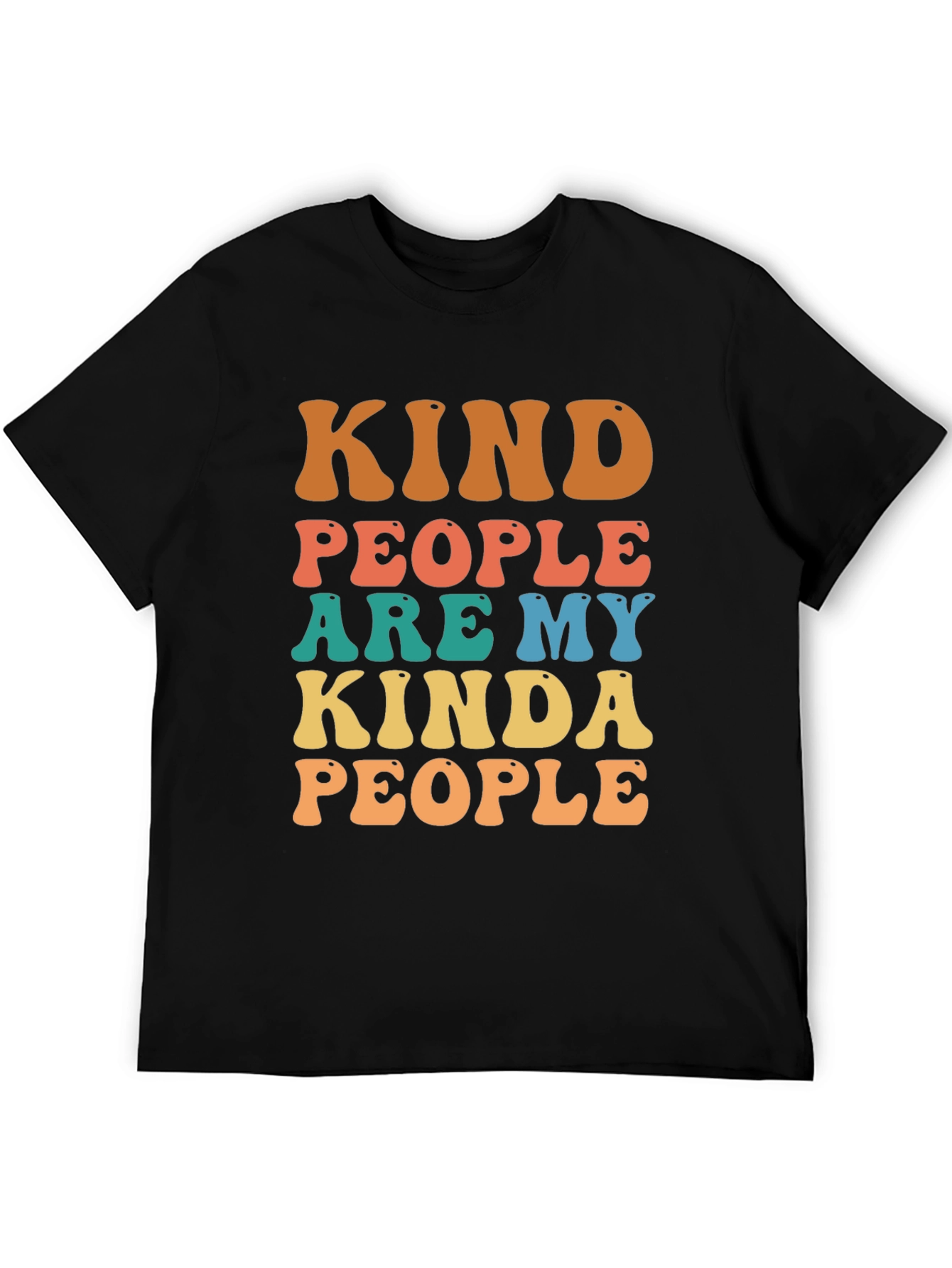Kind People Graphic T-Shirt - Retro Design - 5
