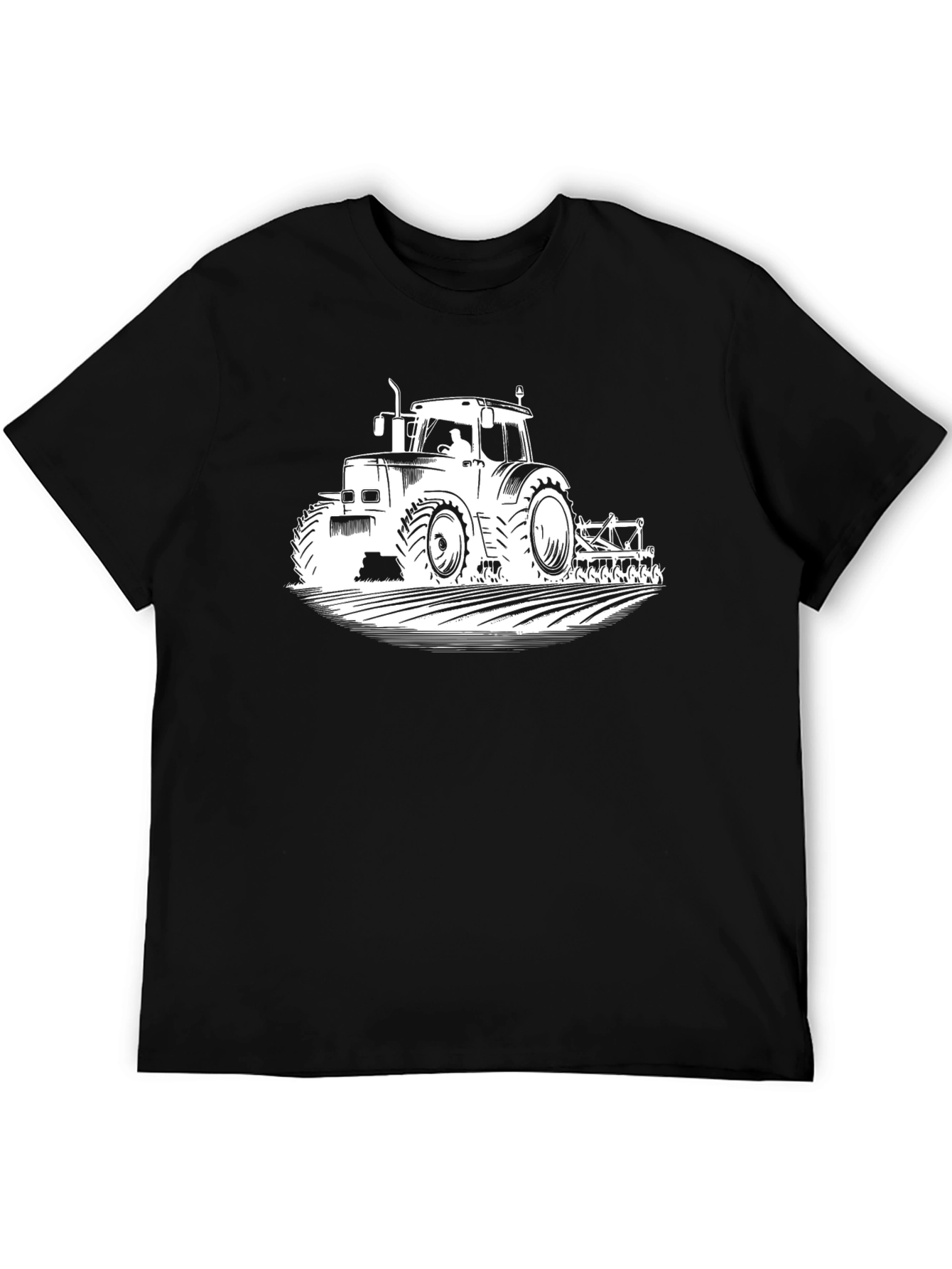 Black Tractor Graphic Tee - Farm Life Apparel view 5