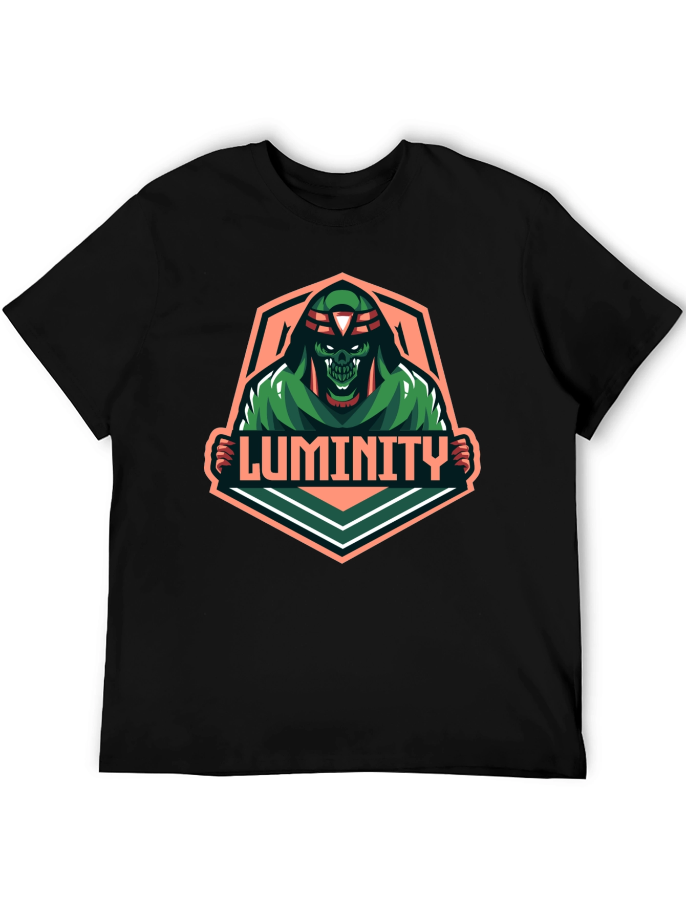 Black Luminiity Graphic T-Shirt - Black view 5