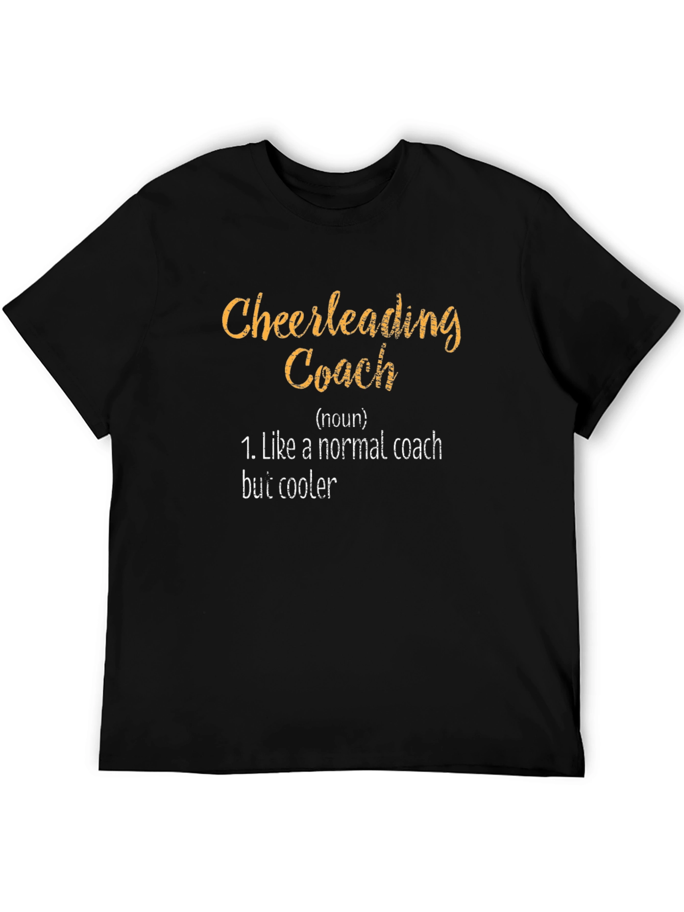 Cheerleading Coach Funny Graphic T-Shirt - 5