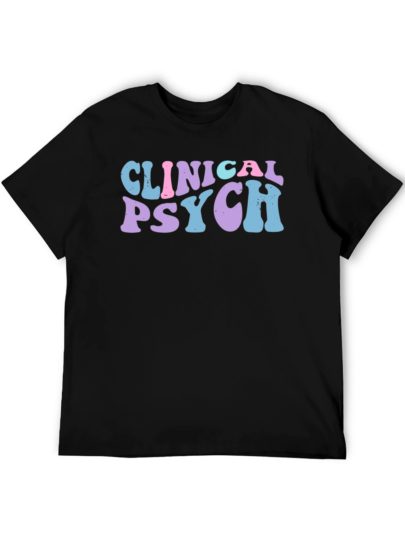 Black Clinical Psych Graphic T-Shirt view 5