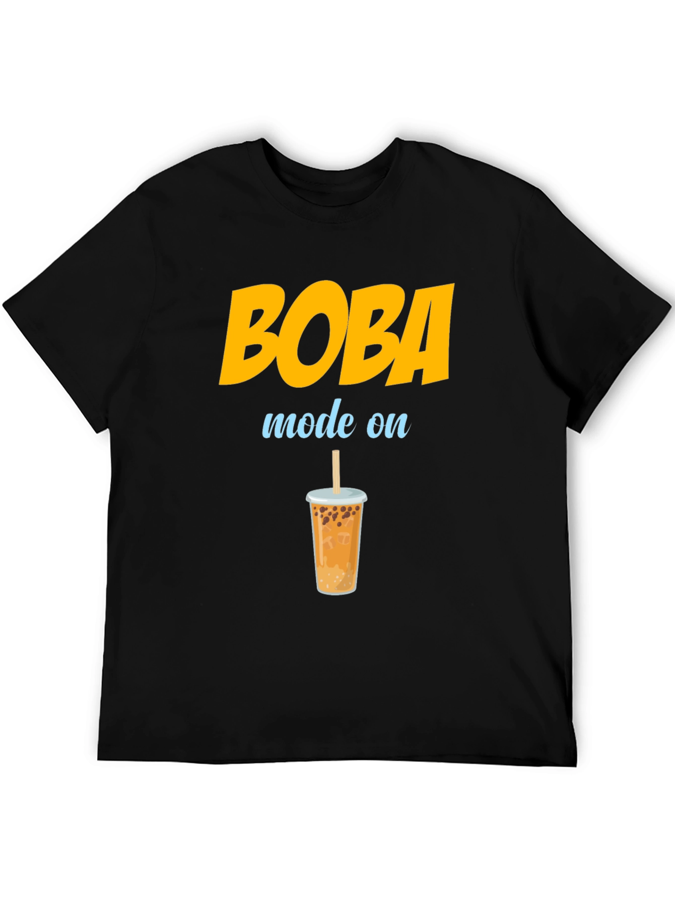 Black Boba Mode On T-Shirt view 5