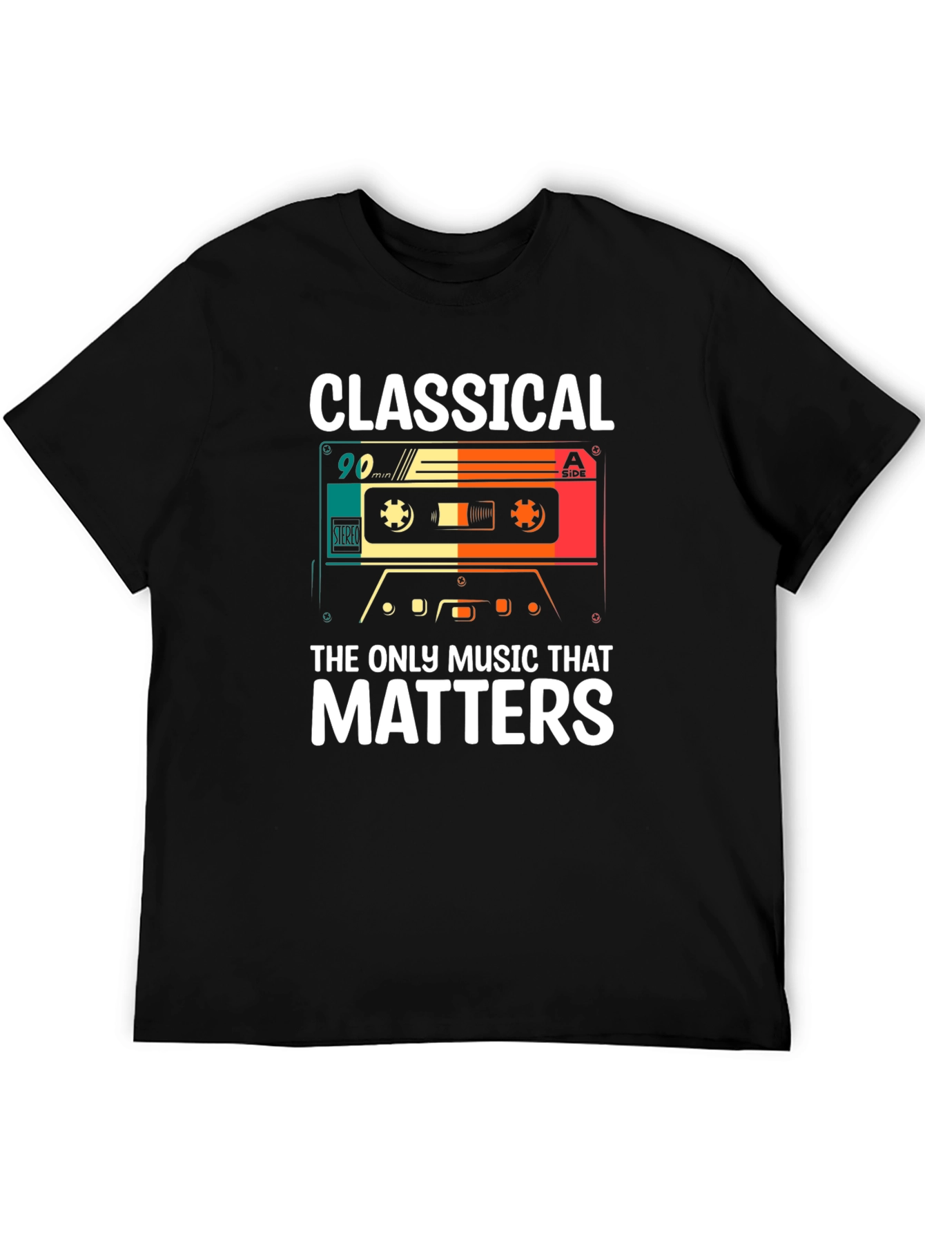 Black Classical Music Matters Graphic Tee view 5