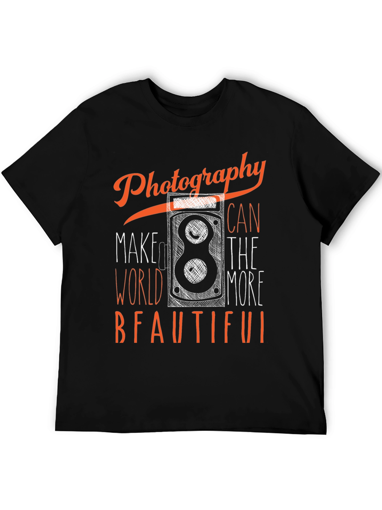 Black Photography Makes The World More Beautiful T-Shirt view 5