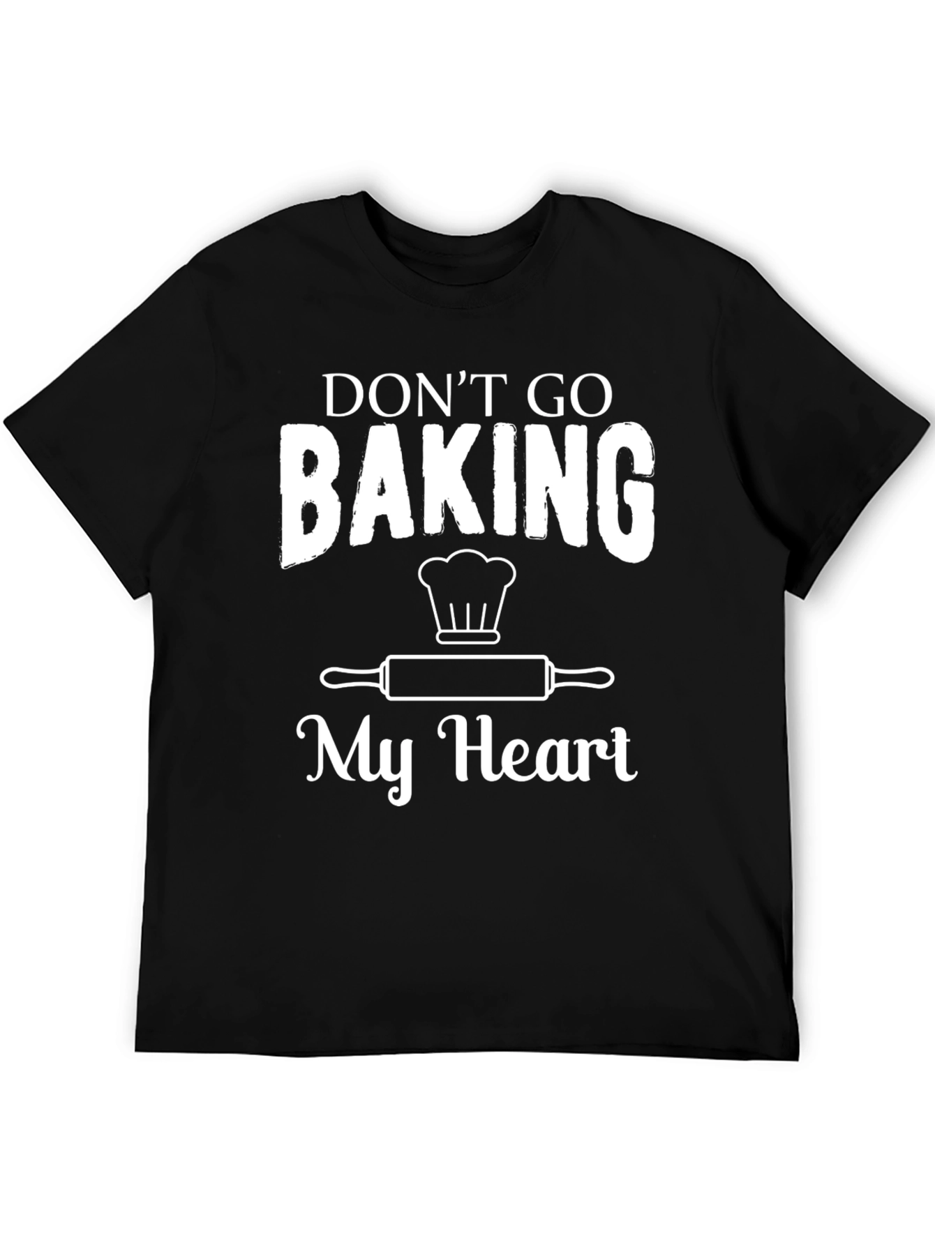 Black Don't Go Baking My Heart Graphic Tee view 5