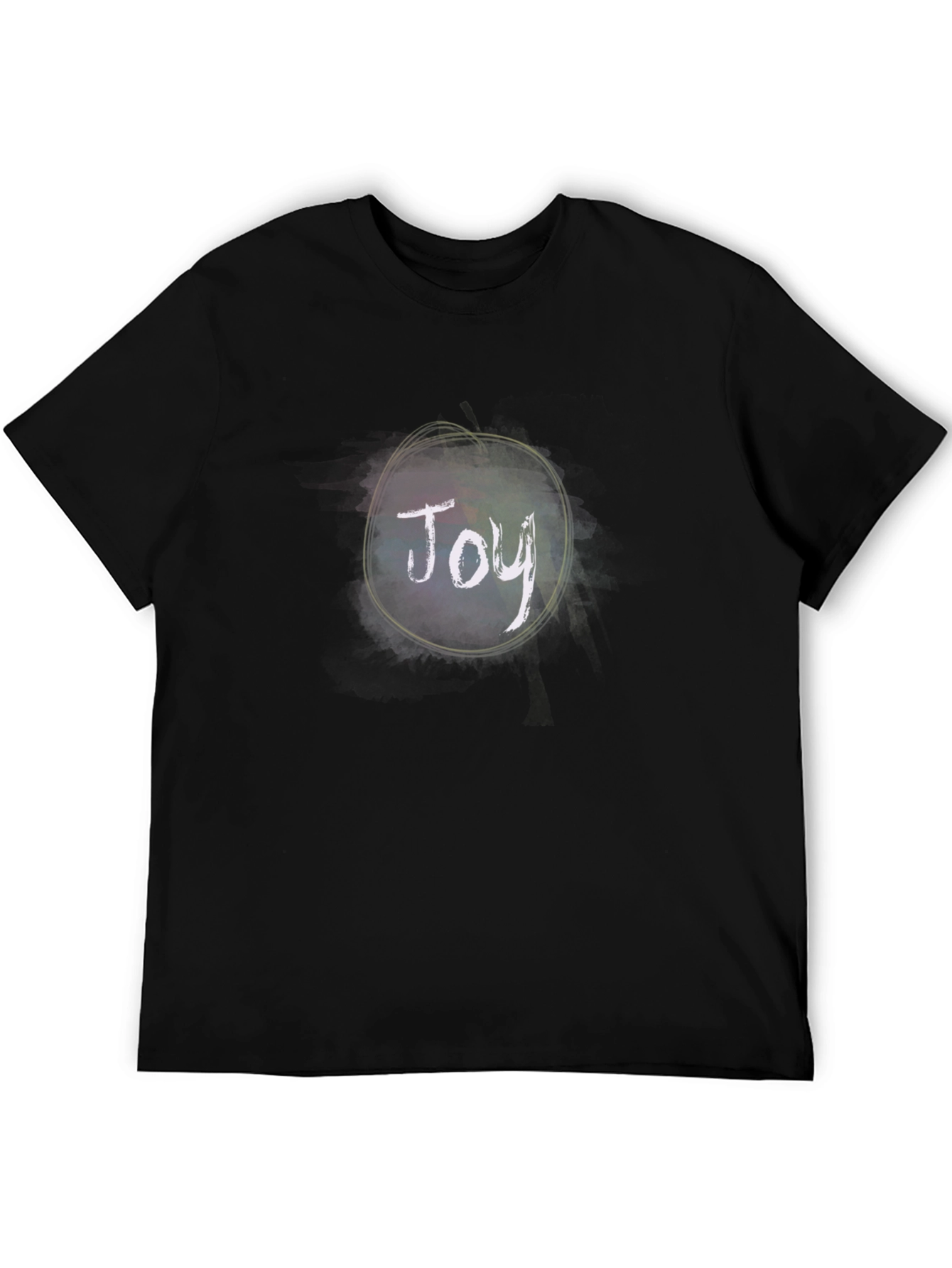 Black Joy Graphic Tee - Black Unisex T-Shirt view 5