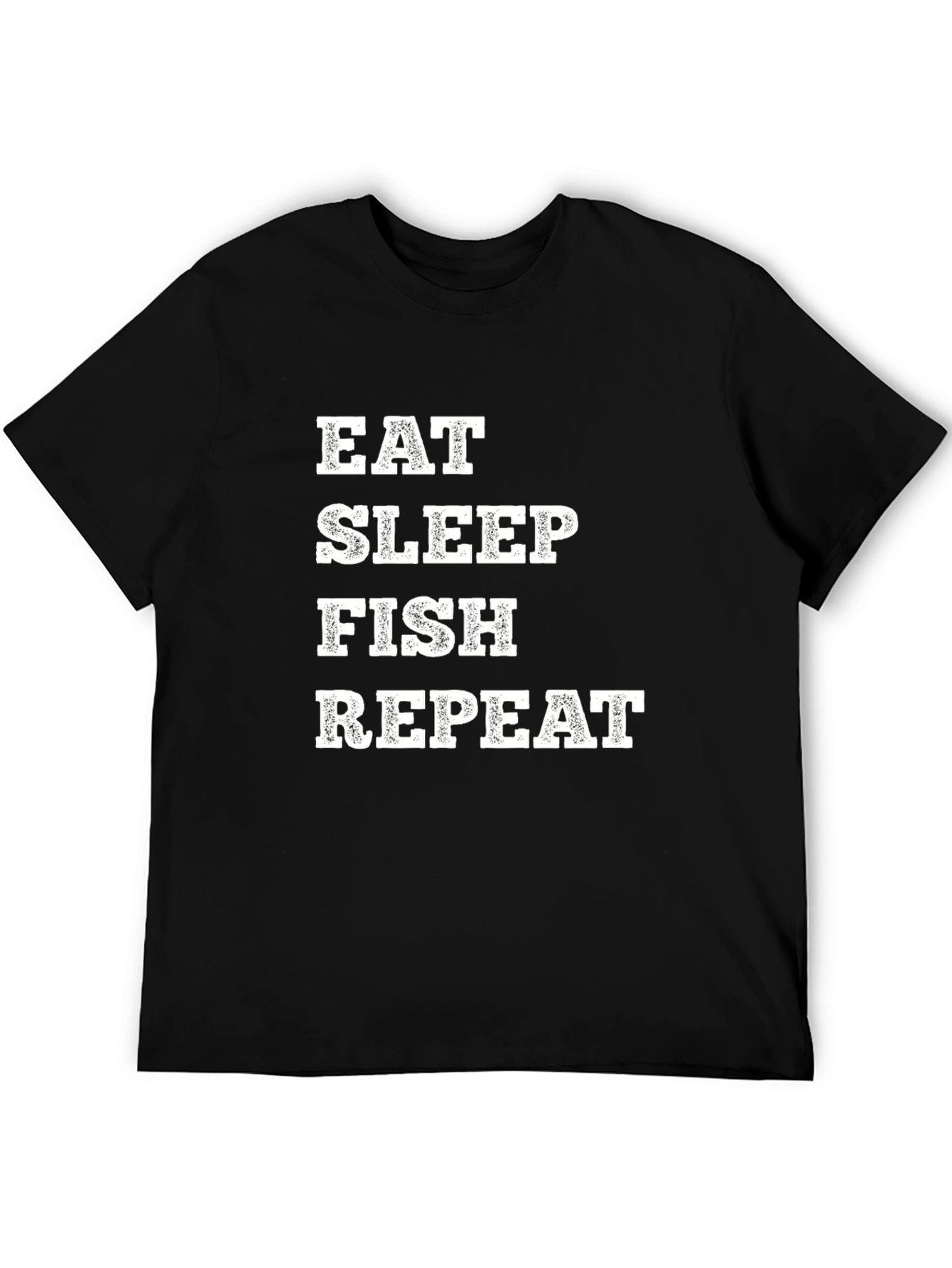 Eat Sleep Fish Repeat Graphic T-Shirt - 5