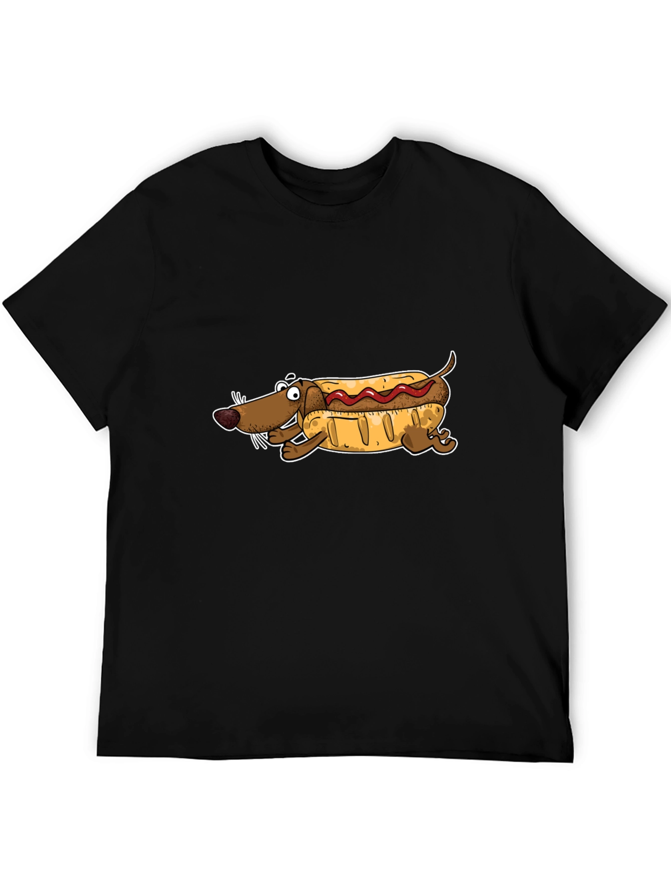 Hot Dog Dachshund T-Shirt - Funny Wiener Dog Tee - 5
