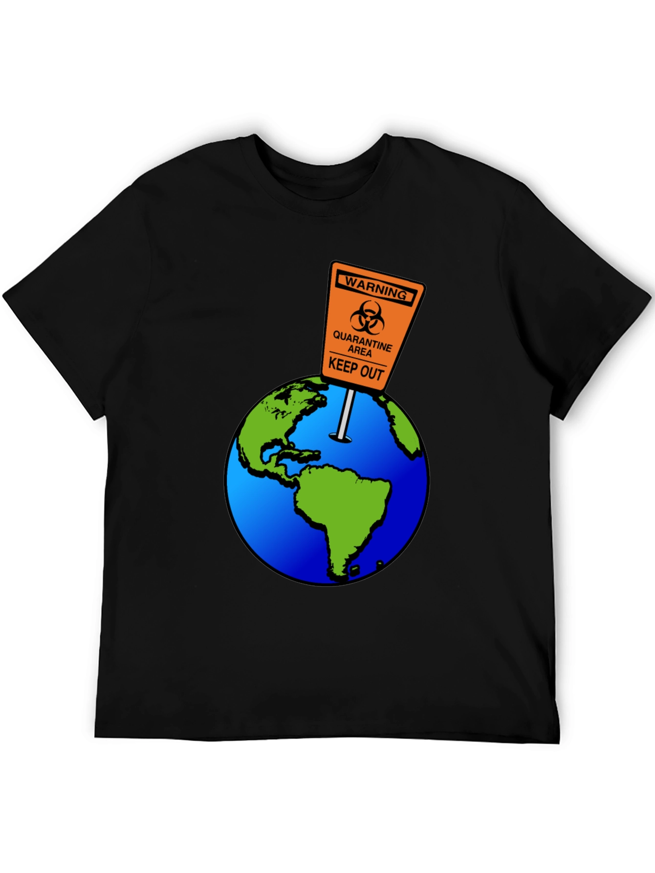 Quarantine Earth Graphic T-Shirt - 5