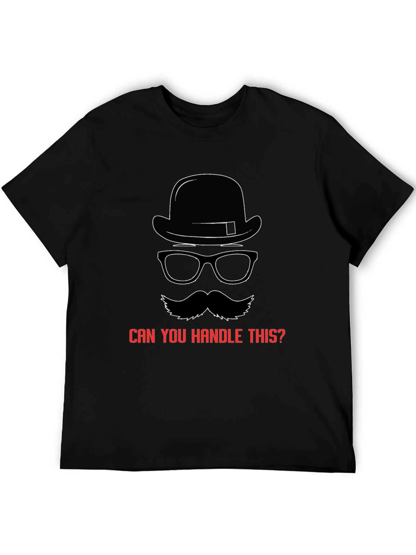 Black Handle This T-Shirt - Mens Black Novelty Tee view 5
