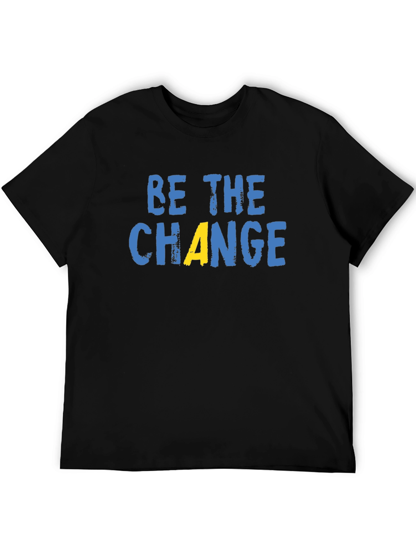Black Be The Change Graphic T-Shirt view 5