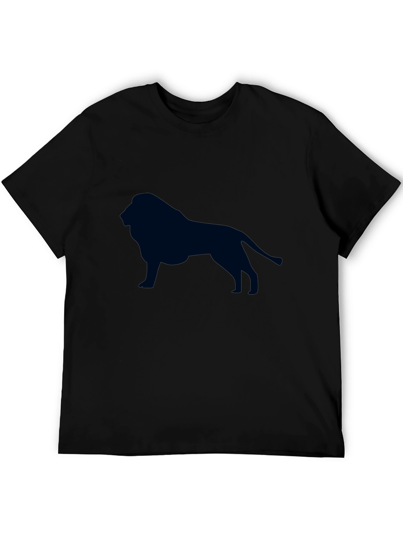 Black Lion Graphic Tee - Black Cotton view 5