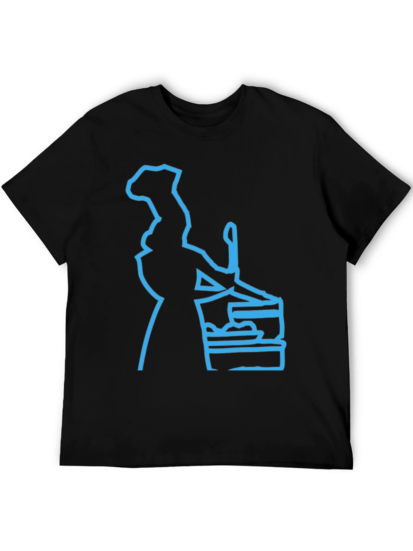 Black Chef Graphic T-Shirt - Cool, Unique Design! view 5
