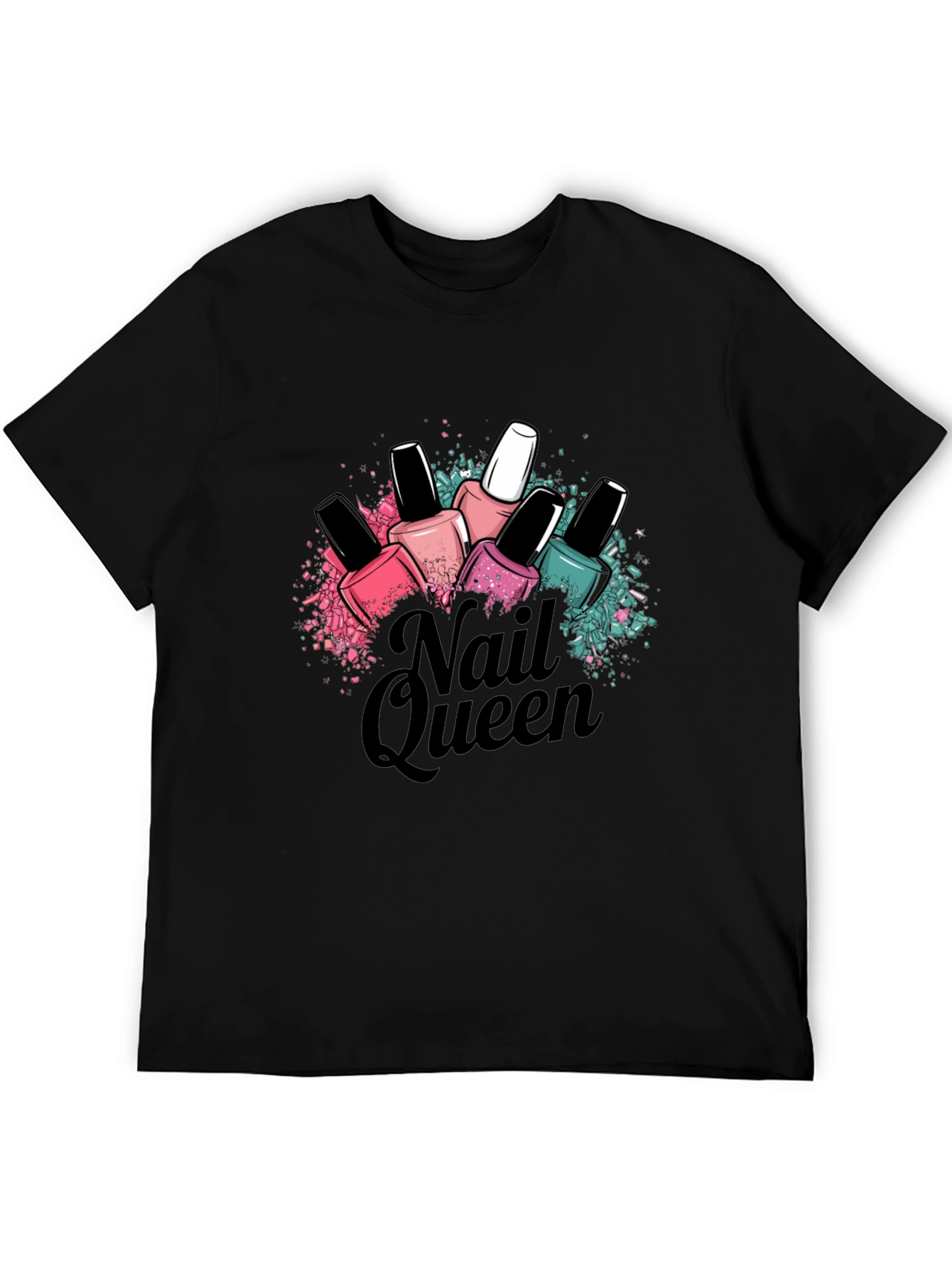 Nail Queen T-Shirt - Manicure Lover Fashion Tee - 5