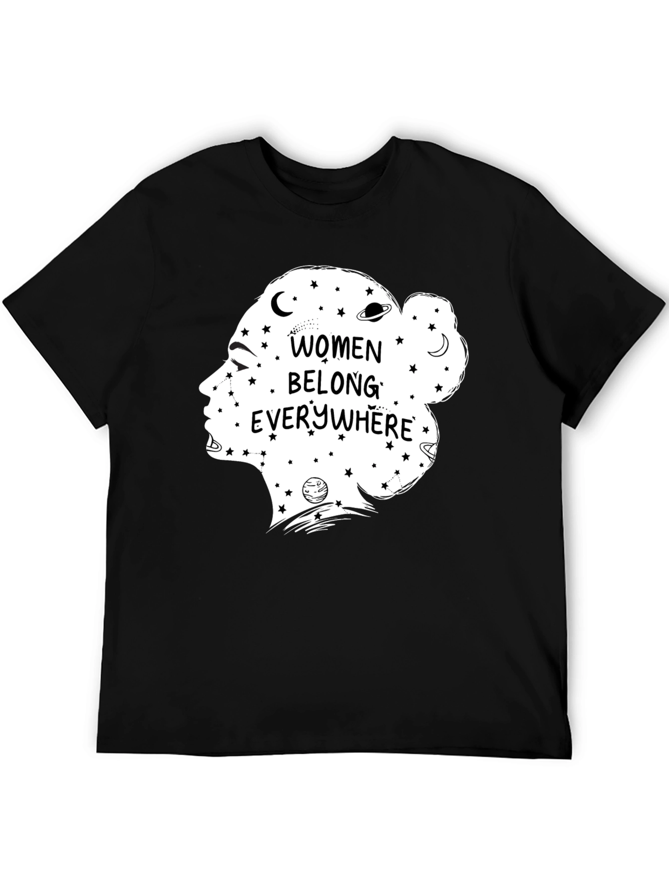 Black Women Belong Everywhere Graphic Tee view 5
