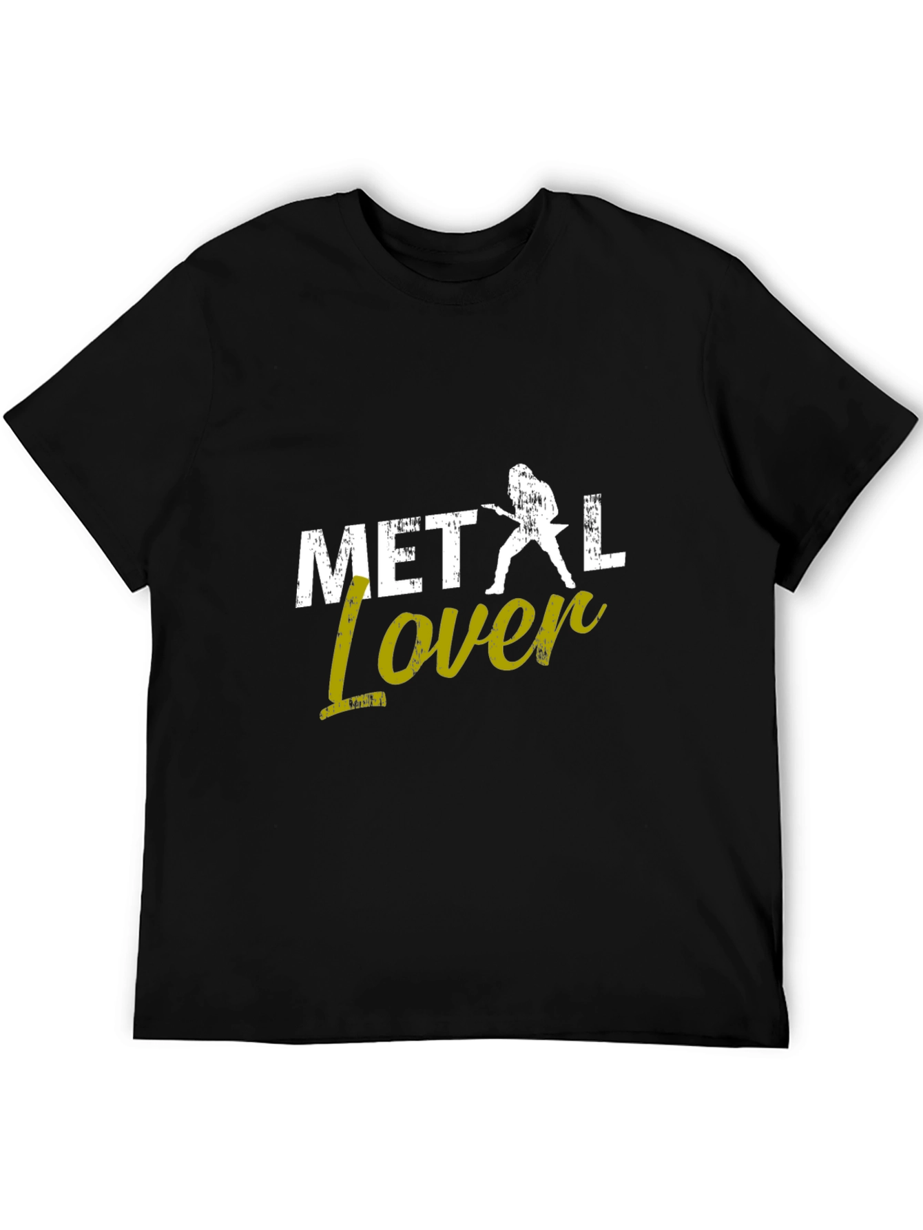Black Metal Lover Graphic T-Shirt - Rock Music Fan Tee view 5