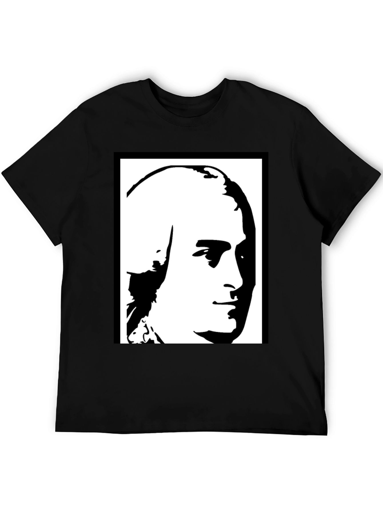 Historical Portrait Graphic Tee - 5