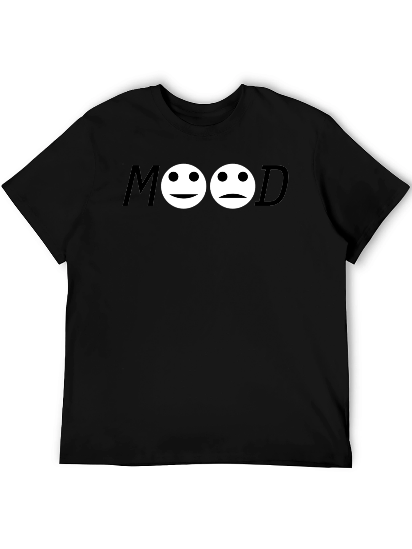 Black Mood Graphic Tee - Express Your Feelings! view 5