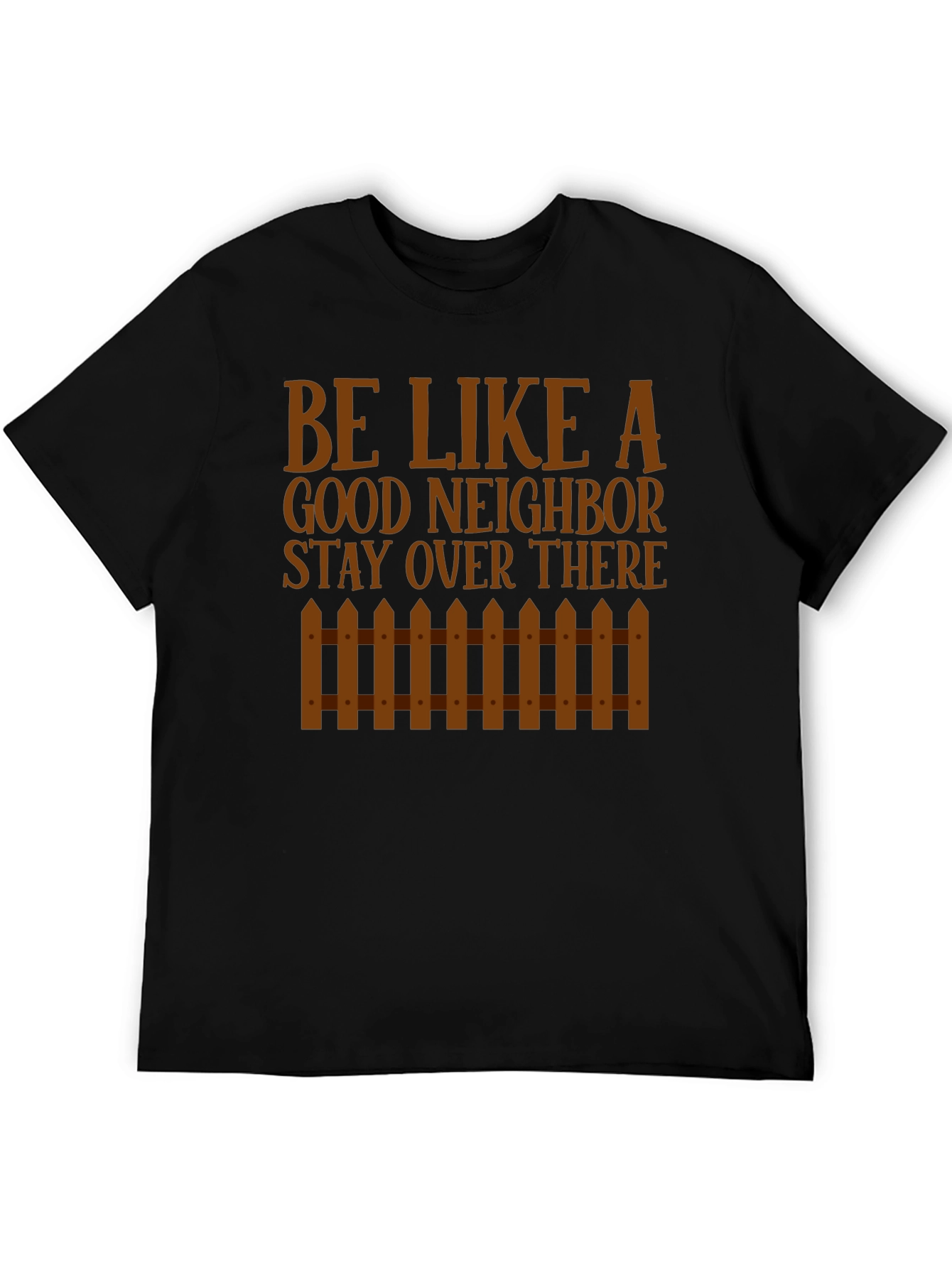 Black Be Like a Good Neighbor Novelty Tee view 5
