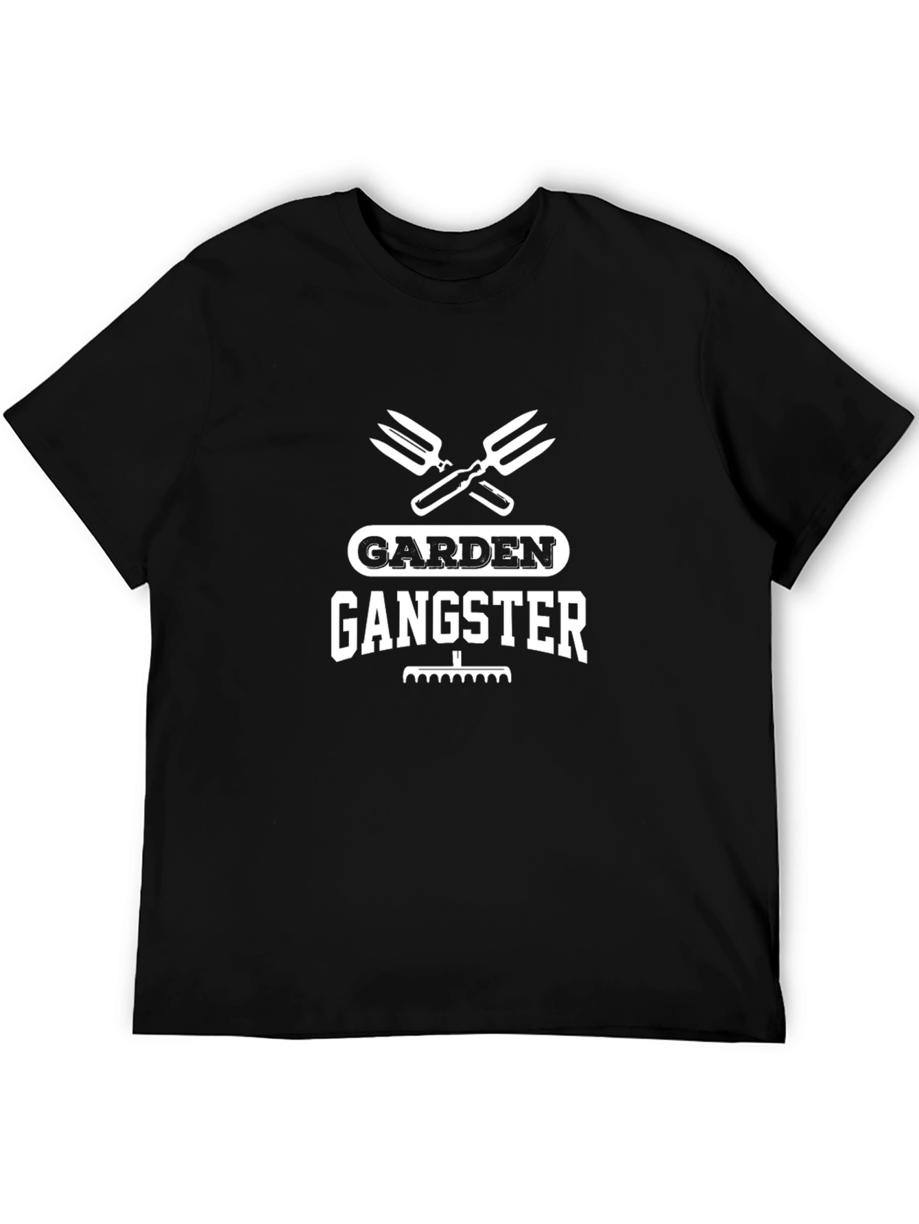 Black Garden Gangster Black T-Shirt view 5