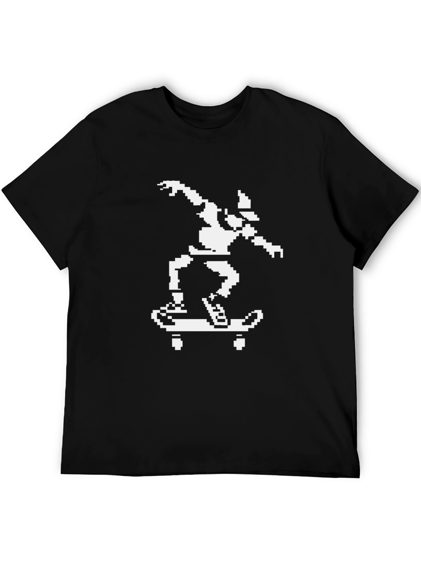 Retro 8-Bit Skateboard T-Shirt - 5