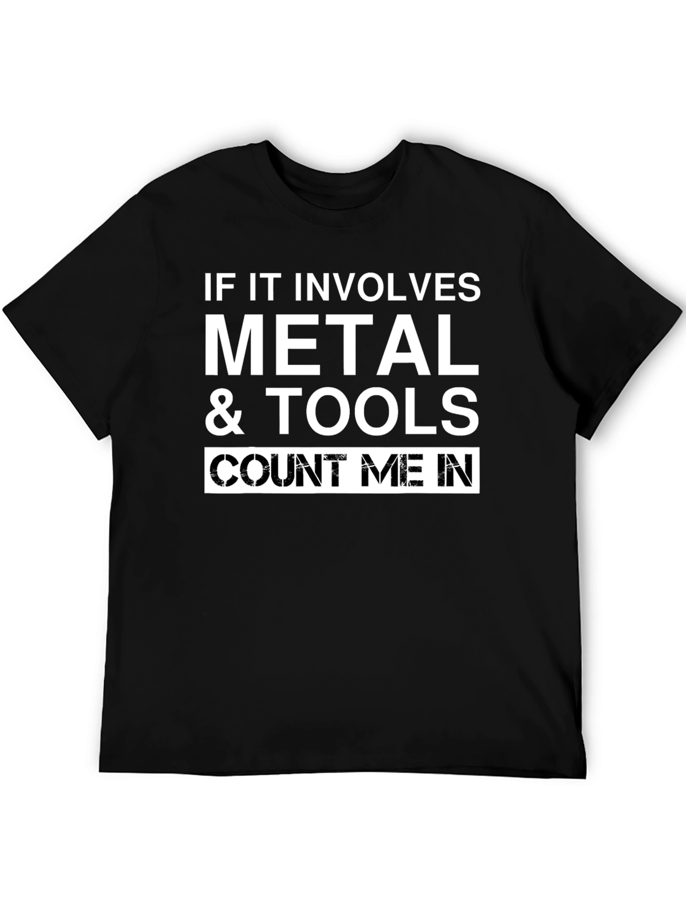 Black Metal & Tools T-Shirt: Count Me In view 5