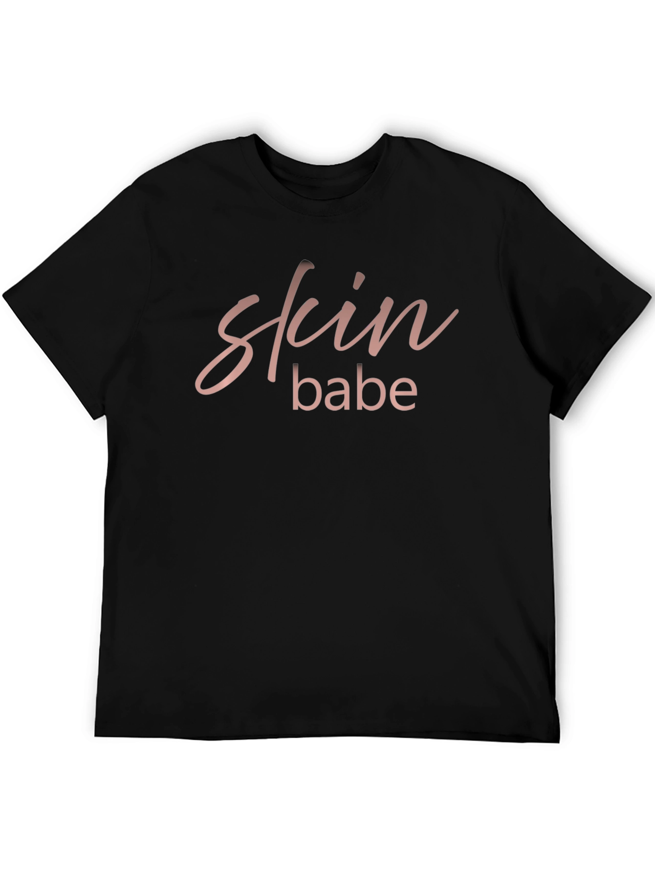 Black Skin Babe Tee - Stylish Graphic T-Shirt view 5